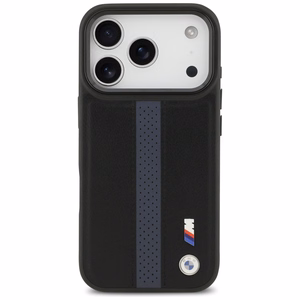 BMW M Perforated Stripe Logo MagSafe Чехол для iPhone 17 Pro - синий