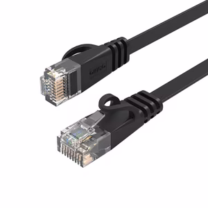 Orico PUG-C7B CAT7 10Gbps RJ45 Ethernet сетевой кабель интернет LAN плоский 2m - черный