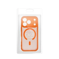 Case for Samsung A57 Full Matte Mag Cover compatible with MagSafe orange
