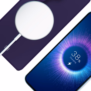 3mk Smoke MagCase priekš Samsung Galaxy S25 Ultra violets-caurspīdīgs
