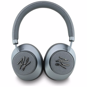 Bezvadu ANC austiņas KARL LAGERFELD Grained Initials KF003084, pelēkas