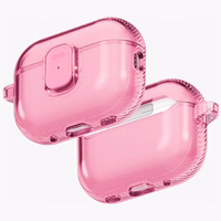 Uniq Glase Pro macins AirPods Pro 3 Lock macins - caurspidigs roza
