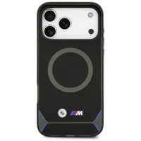 BMW M IML metāla pogas un logotips MagSafe apvalks iPhone 17 Pro Max - Zils