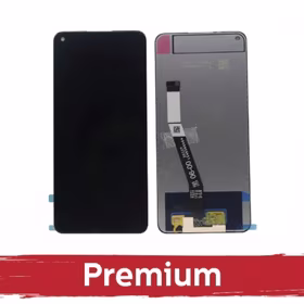 LCD Displejs Saderīgs ar Xiaomi Redmi Note 9 Melns OEM