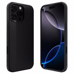 Spigen Liquid Air "T" Magnētiskais viedtālruņa apvalks iPhone 16 Pro - matēts melns