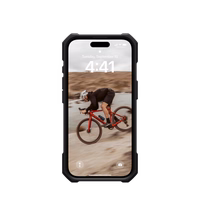 UAG Essential Armor MagSafe viedtālruņa apvalks iPhone 16 - melns