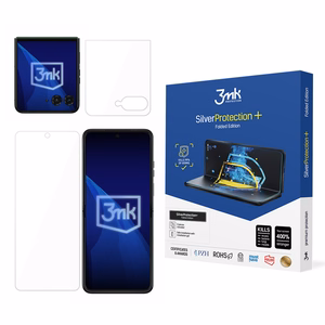 3mk SilverProtection+ Folded Edition – tālruņa ekrāna aizsargs modelim Motorola Razr 70 Plus/ Razr 70 Ultra