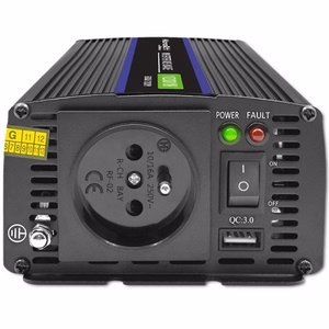 Qoltec Monolith barošanas adapteris / invertors Auto/iekštelpu 600 W melns