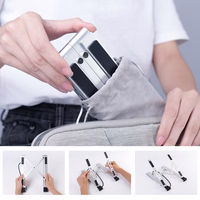 Choetech statīvs daudzfunkcionāla stacija klēpjdatoram PD / USB-C HDMI (4K / 30Hz) / 2xUSB-A / 1xUSB-C / 1xSD / 1xTF melns (HUB-M43)