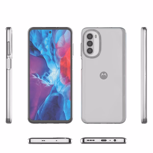 Īpaši plāns 0.5mm viedtālruņa apvalks Motorola Moto G82 5G / Moto G52 caurspīdīgs