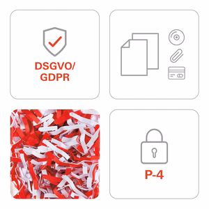 HSM shredstar S10 – dokumentu smalcinātājs, lentveida griešanas ar atsevišķu CD griezēju, 6 mm (1042121)