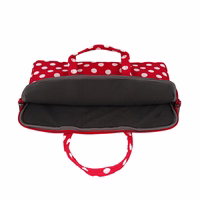 Wonder Portatīvais maciņš datoram 17 collas sarkans polka-dot raksts