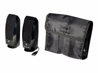 Logi S150 skaļruņi 2.0 1.2W melni