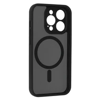 Viedtālruņa apvalks Magnētiskais Pilnīgi matētais Iphone 14 Pro melns