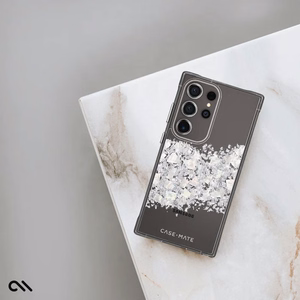Case-Mate Karat vāciņš ierīcei Samsung Galaxy S24 Ultra, rotāts ar perlamutru, “A Touch of Pearl”