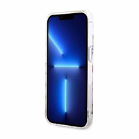 Guess Flower Magnētiskais viedtālruņa apvalks iPhone 14 - caurspīdīgs