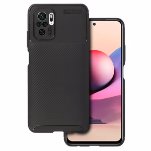 Tel Protect Carbon Elite viedtālruņa apvalks Xiaomi Redmi Note 10/Note 10S/Poco M5S melns