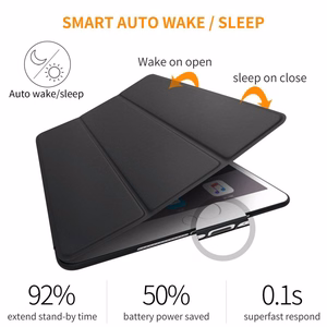 Tech-Protect SmartCase iPad 9.7'' 5 / 6 2017-2018 - melns