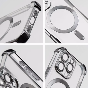 Viedtālruņa apvalks ANTISHOCK ELECTRO IPHONE 17 Pro Max saderīgs ar MagSafe melns