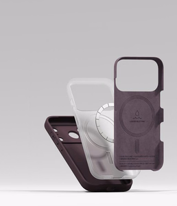 Ringke MagSafe silikona vāciņš modelim iPhone 18 Pro – tumšā ķiršu krāsā