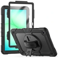 Tech-Protect Solid macins priekš Samsung Galaxy Tab A9+ / A11+ Plus 11.0 X210 / X215 / X216 / X230 / X235 / X236 - Melns