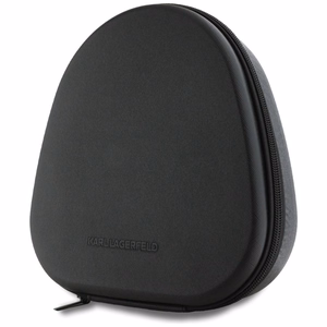 Bezvadu ANC austiņas KARL LAGERFELD Saffiano Elongated KF003082, pelēkas