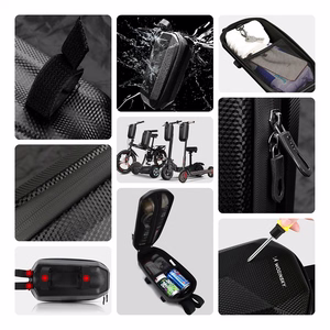 Wozinsky Waterproof Scooter Handlebar Bag 4L Black (WSB2BK)