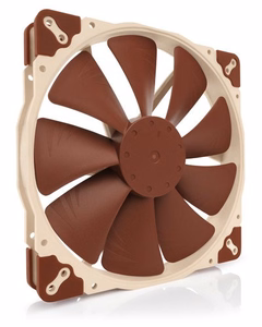 Noctua NF A20 5V PWM Datora korpusa ventilators 20 cm bēšs, sarkans