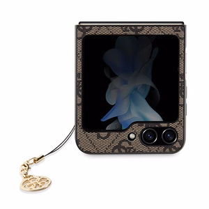 Viedtālruņa apvalks Samsung Galaxy Z Flip 5 (4G Charms Collection) – brūns
