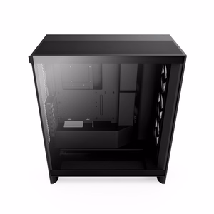 NZXT H7 Flow RGB Midi Tower melns datora korpuss