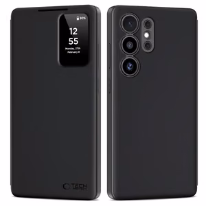 Tech-Protect Smart Wallet viedtālruņa apvalks Samsung Galaxy S25 Ultra - matēts melns