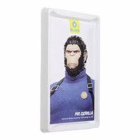 5D Mr. Monkey Aizsargstikls - Apple Watch Ultra / Ultra 2 / Ultra 3 melns (Strong HD)