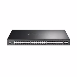 Komutators TP-LINK Omada TL-SG3452P L2+ 48x10/100/1000Base-T 4xSFP PoE+ 48 portu 384W