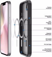 DUX DUCIS viedtālruņa apvalks YIND IPHONE 16e melns