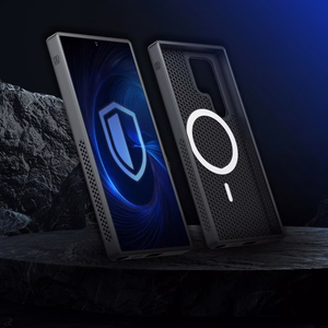 3mk COOLing MagApvalks Samsung Galaxy S25 Ultra - melns