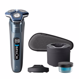 Philips SHAVER Series 7000 S7882/55 elektriskais skuveklis mitrai un sausai skūšanai, tīrīšanas ierīce un maciņš