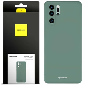 Spacecase silikona maciņš Huawei P30 Pro tumši zaļš