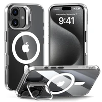 Tech-Protect MagStand MagSafe iPhone 16 apvalks - caurspīdīgs