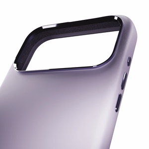Pure Icon Magnētiskais Pro šķidra silikona viedtālruņa apvalks iPhone 17 Pro, MagSafe saderīgs, ar kameras aizsardzību un alumīnija pogām - rozā