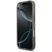 AMG Nauble Layer caurspīdīgs dūmakains MagSafe apvalks iPhone 17 - melns