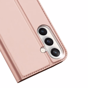 Dux Ducis Skin Pro vāciņš Samsung Galaxy S26 FE (S741), rozā zelta krāsā