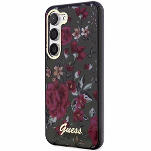 Guess GUHCS23MHCFWSA S23+ S916 zaļš/kaki cietais apvalks Flower Collection