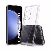 Crong Crystal Shield Cover - Samsung Galaxy S23 FE maciņš (caurspīdīgs)