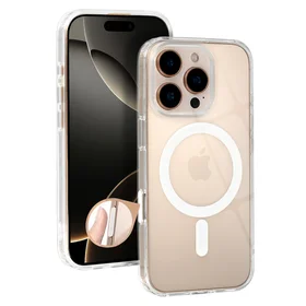 Magsafe caurspīdīgs kameras kontrole Iphone 16 Pro caurspīdīgs