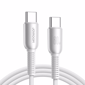 USB-C - USB-C kabelis Joyroom S-A51 60W 1.2m pelēks