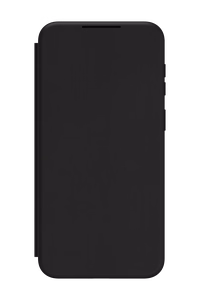 FWA376A maka stila atvērams maciņš Samsung Galaxy A37, melns