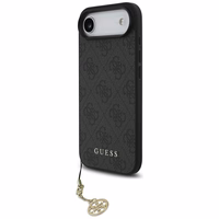 Guess 4G Charms Collection Magnētiskais viedtālruņa apvalks iPhone Air - melns