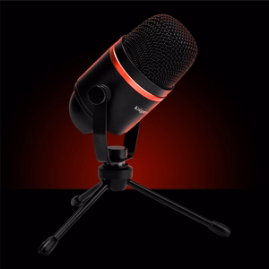 Kruger&Matz Warrior GV-200 USB spēļu un video emuāru mikrofons