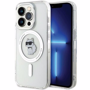 Чехол Karl Lagerfeld IML Choupette MagSafe для iPhone 13 Pro / 13 - прозрачный