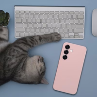 Silikona viedtālruņa apvalks 2mm HONOR 400 SMART smilšu rozā